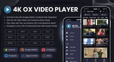 4K OX Video Player - Android Video Player