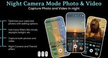 Night Camera Mode - Android App Template