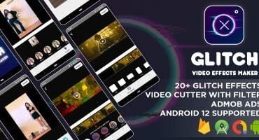 Glitch Video Effects Editor - Android Template