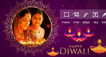 Diwali Photo Frame Photo Editor