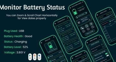 Monitor Battery Status - Android Studio Project