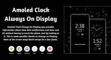 Amoled Clock Always On Display Android