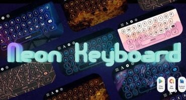 Neon LED Light Keyboard - Android