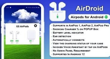 AirDroid - Use Airpods On Android