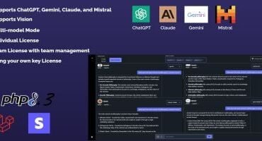AI Chatbot SaaS - ChatGPT Gemini  Claude Mistral