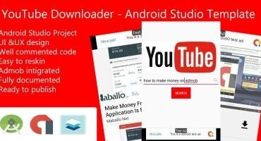 YouTube Video Download - Android Studio Template