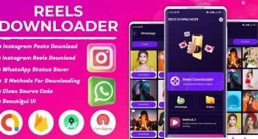 Reels Downloader For Instagram - Android Template