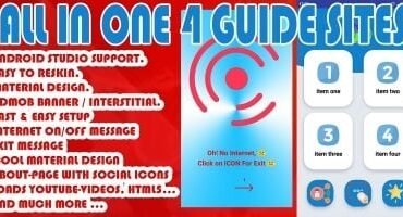 All In One  4 guide Sites - Android Source Code