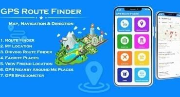 GPS Route Finder and Navigation - Android App