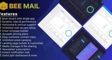 Bee Mail - SaaS Email Marketing Laravel Script