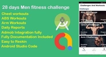 28 Day Men Fitness Workout Challenge - Android