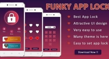 Funky Lock Screen App Source Code