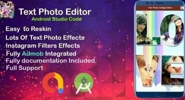 Amazing Text Photo Editor - Android Studio Code