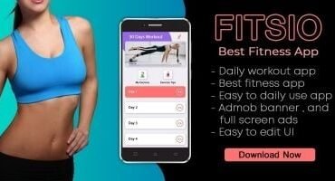 Fitsio - Android Fitness Workout App
