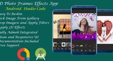 3D Photo frames - Android Studio Code