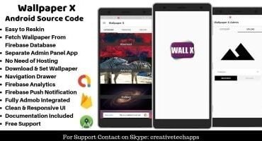 Wallpaper X - Android App Source Code
