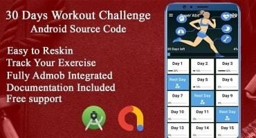 30 Days Workout Plan - Android Source Code