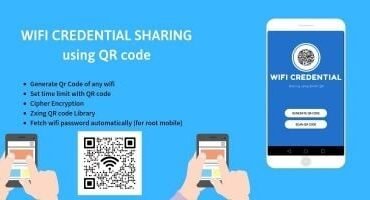 WiFi Credential Sharing using QR Code Android