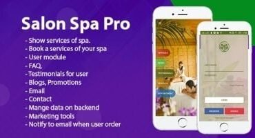 Salon Spa Pro - Android Template