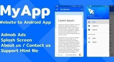 MyApp - Website to Android App