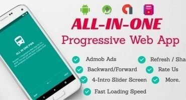 All-In-One Progressive Web App Android