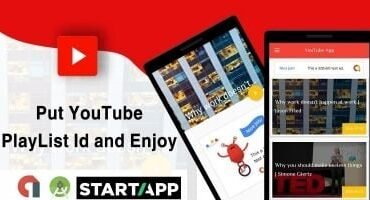 YouTube PlayList - Android App Source Code