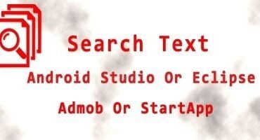Search Text In Files - Android App Source Code