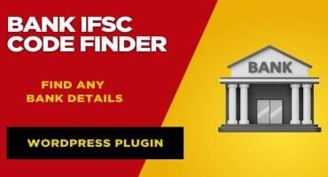 Bank IFSC Code Finder - WordPress Plugin