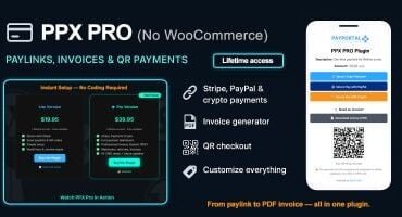PPX Pro Invoice WordPress Plugin