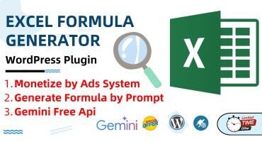 AI Excel Formula Generator WordPress Plugin