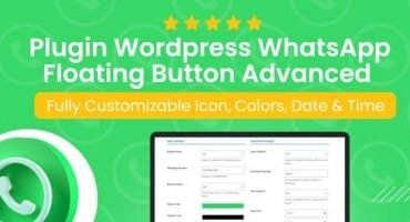 Plugin Wordpress WhatsApp Floating Button Advanced