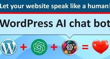 WordPress AI ChatBot plugin - powered by ChatGPT