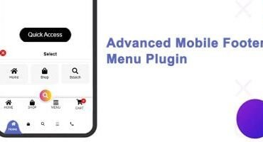 Advanced Mobile Footer Menu Plugn For Wordpress