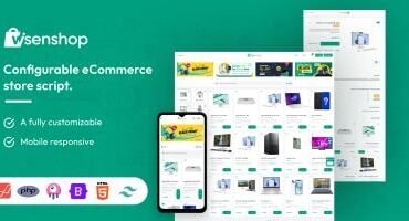 Wisenshop - eCommerce Store Script