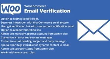 WooCommerce Email Verification