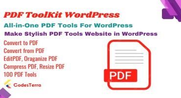 PDF Web Tools WordPress Plugin
