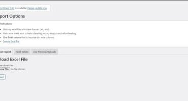 WordPress Import And Delete Users by Excel File