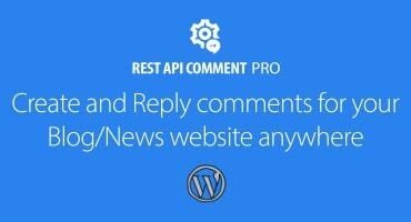 Rest API Comment Pro - WordPress Plugin for Postin