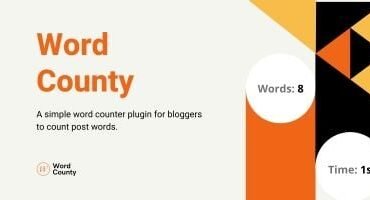 Word County -  A Simple Word Counter For WordPress