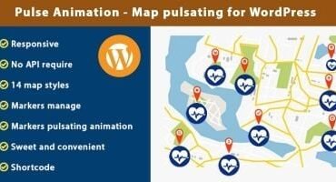Pulse Animation - Map pulsating For WordPress