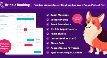 Brindle Booking - WordPress Booking Plugin