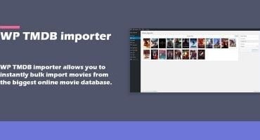 Wordpress TMDb Importer Plugin