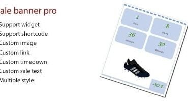 Sale Banner Pro WordPress Plugin