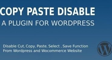 Content Copy Disable Wordpress Plugin