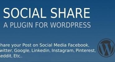 Social Share Plugin For Wordpress