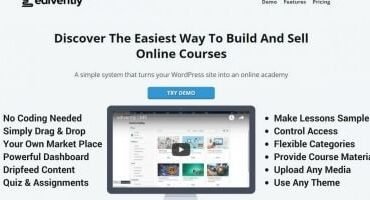 Edivently - Sell Courses WordPress Plugin