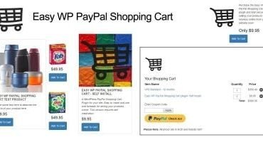 Easy WordPress PayPal Shopping Cart