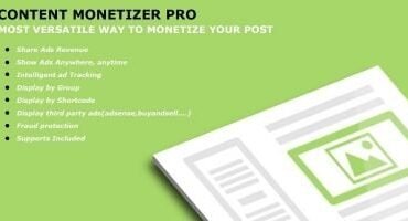 Content Monetizer Pro - WordPress Plugin