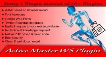 Active Master WS Plugin - WordPress Plugin