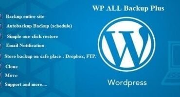 WP All Backup Plus - WordPress Plugin